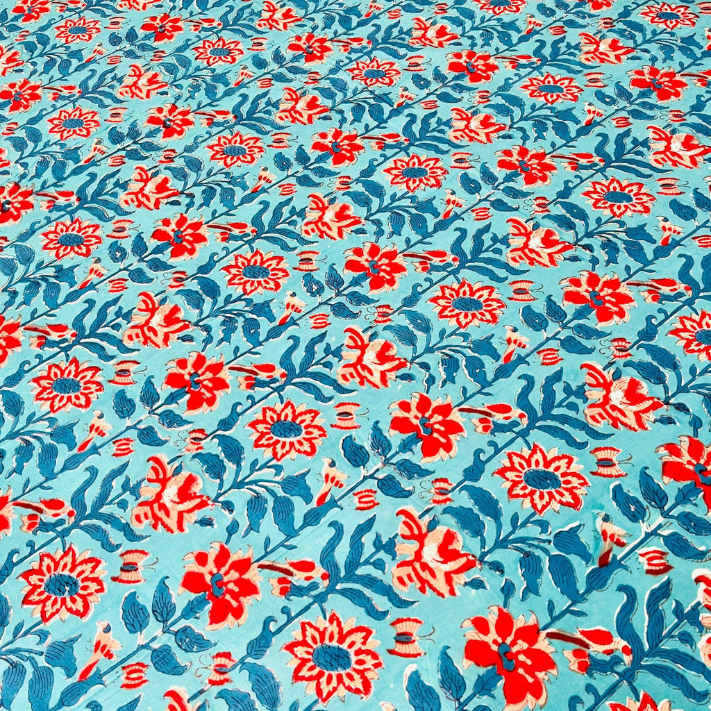 Floral Dreams Bed Sheet with Pillow Covers