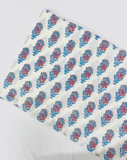 Cotton Block Printed Fabric