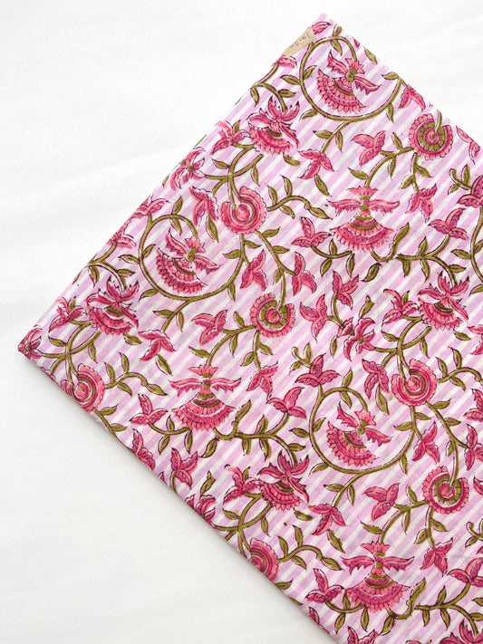 Cotton Block Printed Fabrics