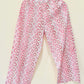 Pink Ikat Kurta Pant Co-Ord Set