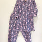 Pink Grapes Kurta Pant Co-Ord Set