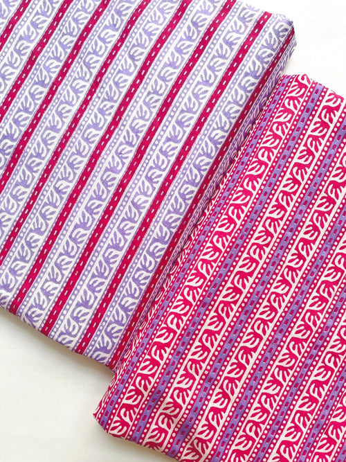 Cotton Block Printed Fabric