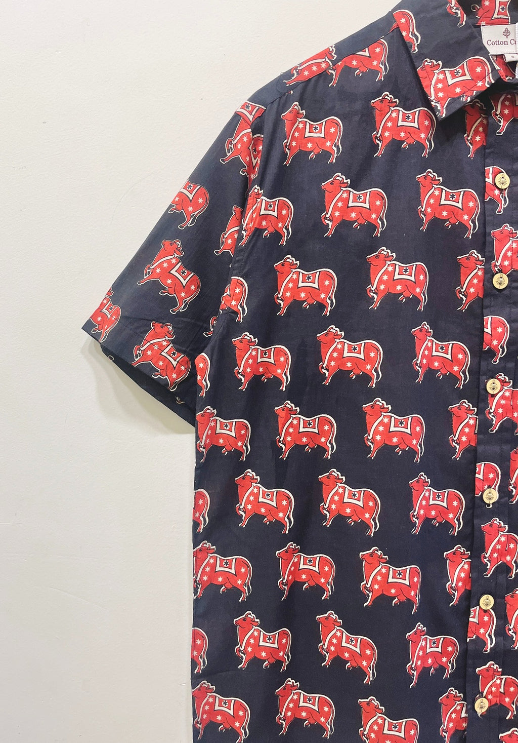 Cotton Printed Half Sleeve Shirt