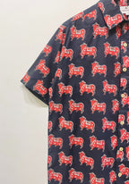 Cotton Printed Half Sleeve Shirt