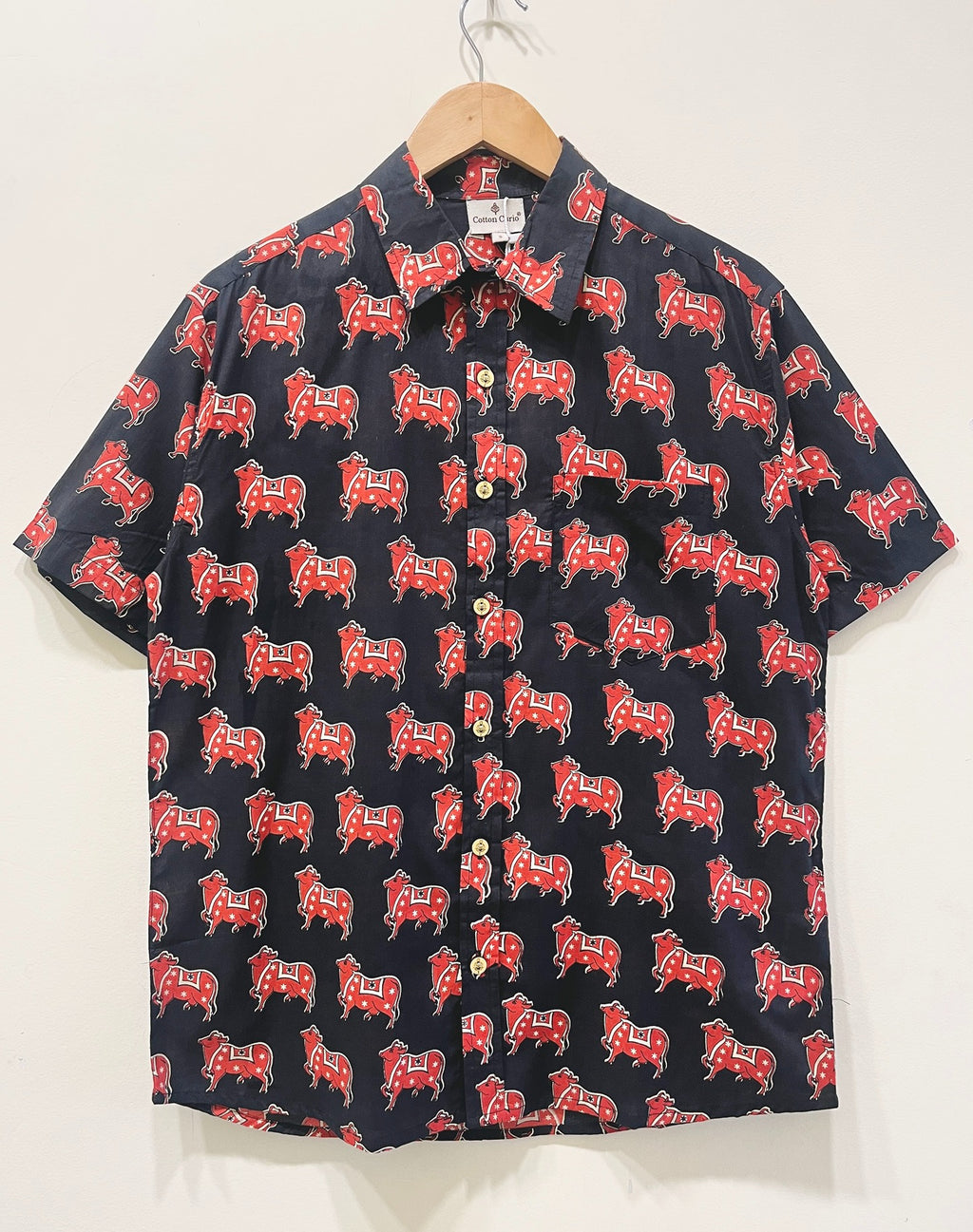 Cotton Printed Half Sleeve Shirt