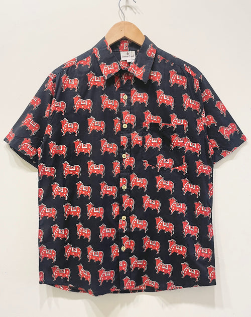Cotton Printed Half Sleeve Shirt