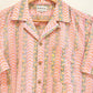 COTTON BLOCK PRINTED SLIM FIT SHIRT