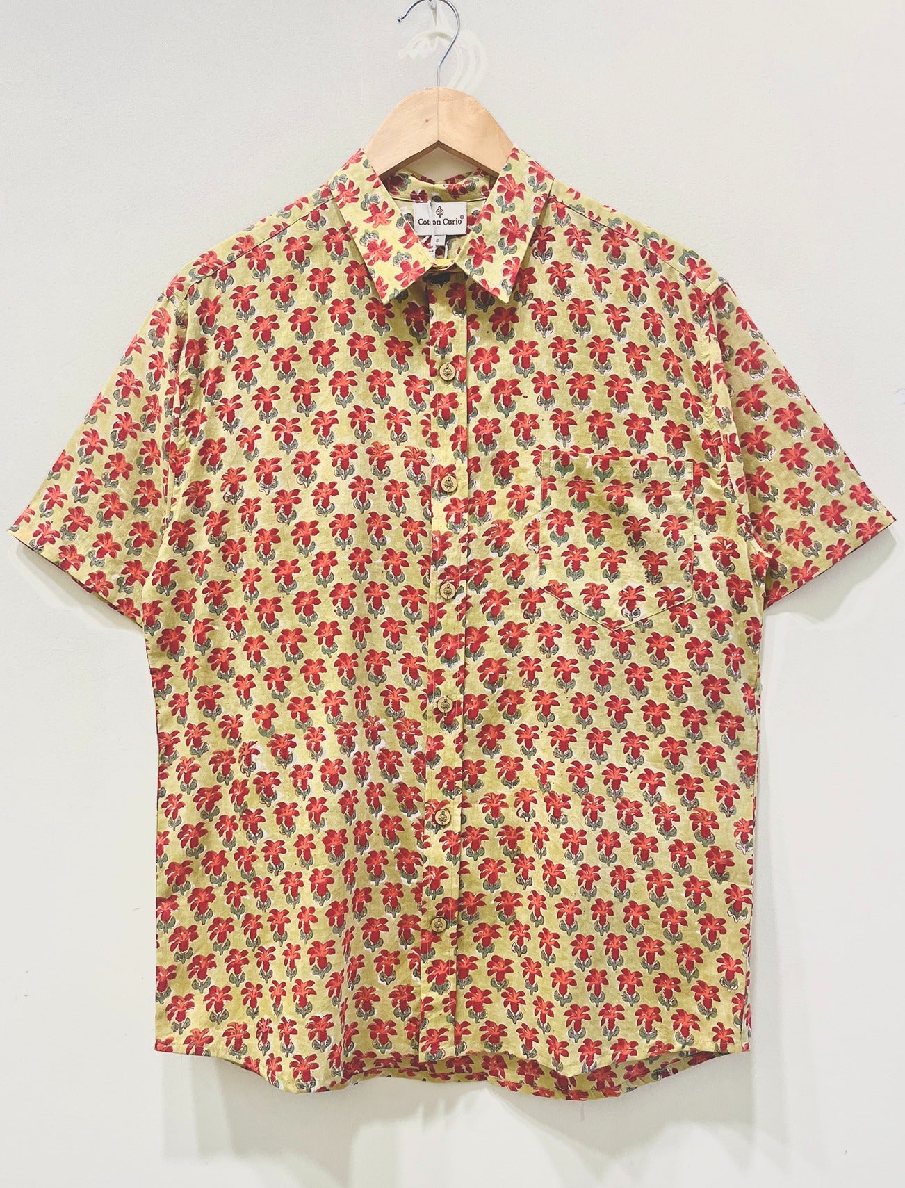 Cotton Printed Half Sleeve Shirt