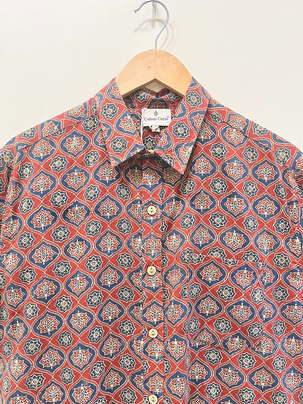 Cotton Printed Half Sleeve Shirt