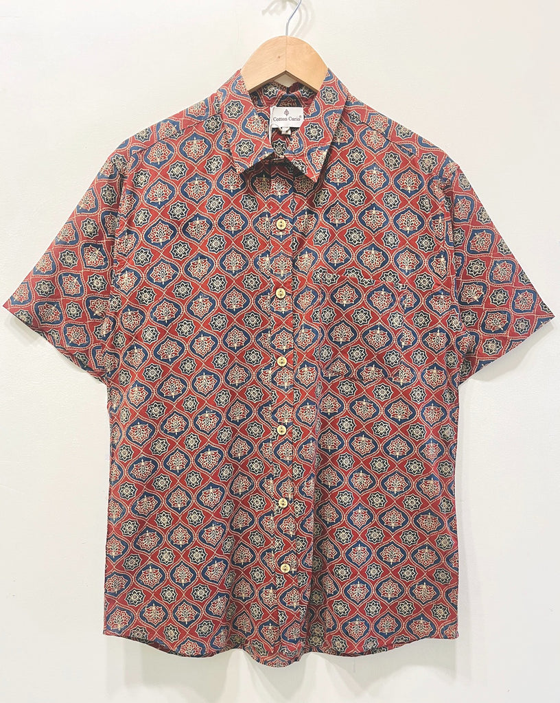 Cotton Printed Half Sleeve Shirt – Cotton Curio