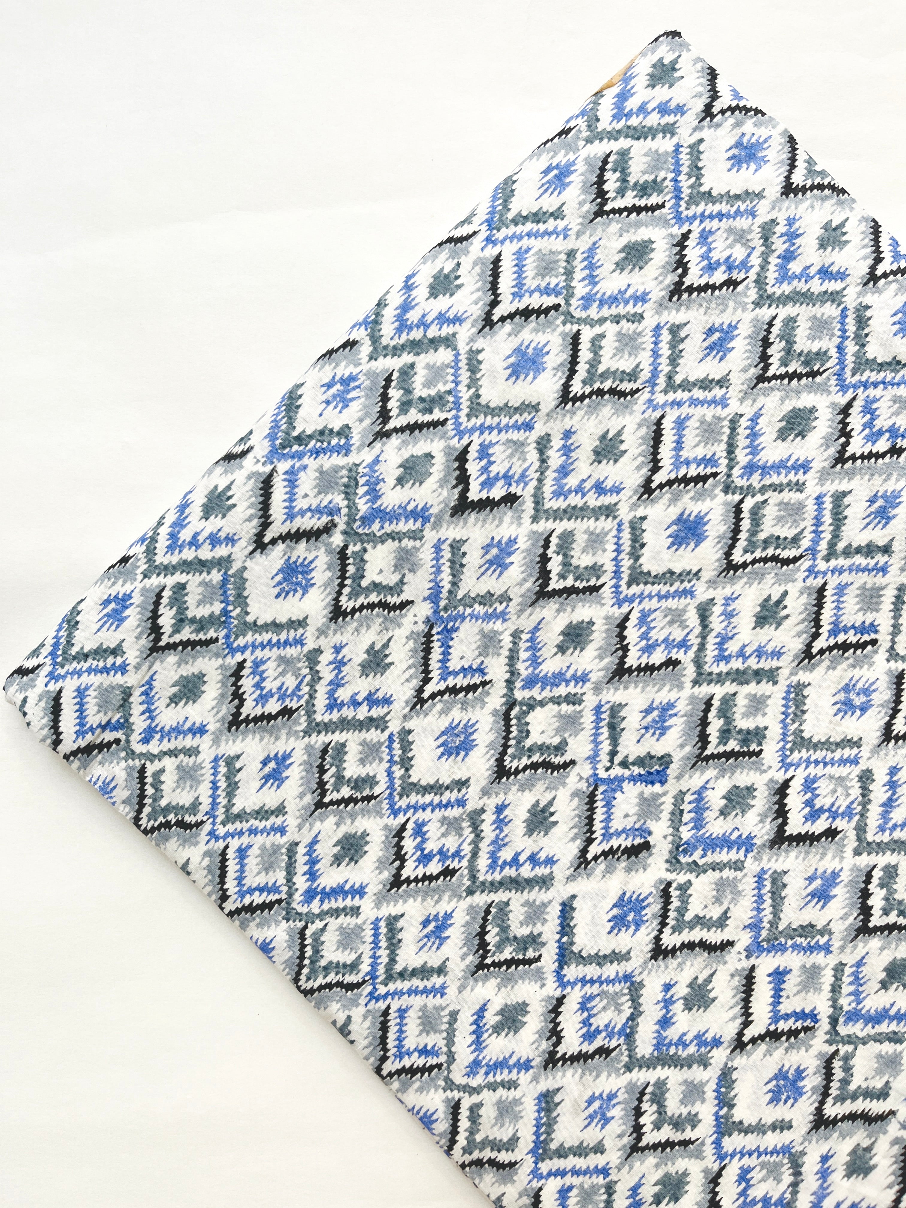 Cotton Block Printed Fabric