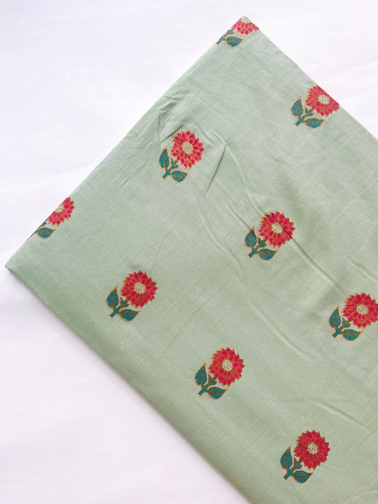 Cotton Block Printed Fabrics