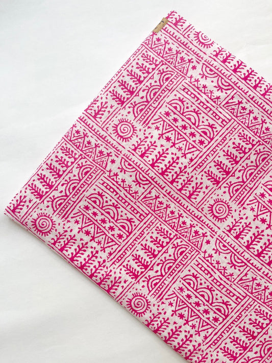 Cotton Block Printed Fabrics