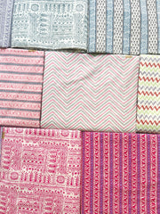 Cotton Block Printed Fabrics
