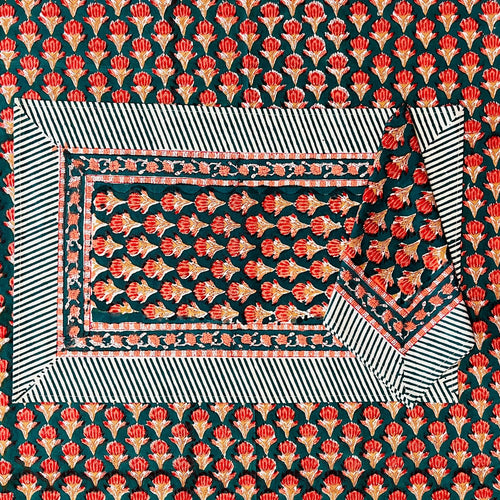 Red and Green Napkins & Placemats