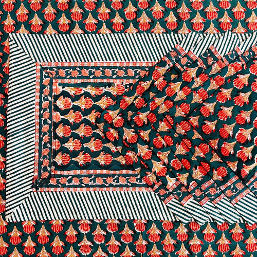Red and Green Napkins & Placemats