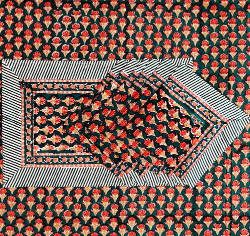 Red and Green Napkins & Placemats
