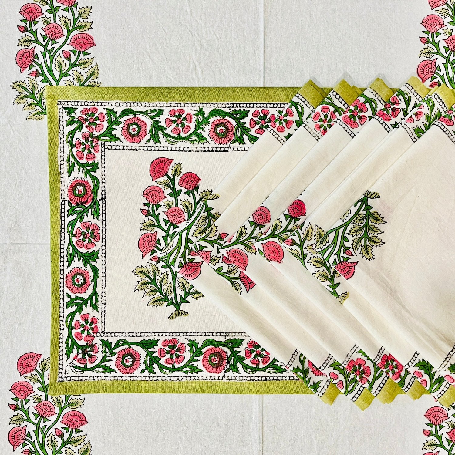 Posies Napkins & Placemats