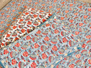 Aqua Marine Bed Sheet with Pillow Covers