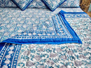 Coastal Blue Jaipuri Razai