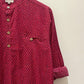 COTTON PRINTED FULL SLEEVE KURTA