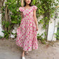 Blushing Blossom Block Printed Dress