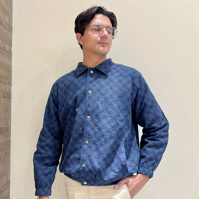 Kala Cotton Natural Indigo Jacket