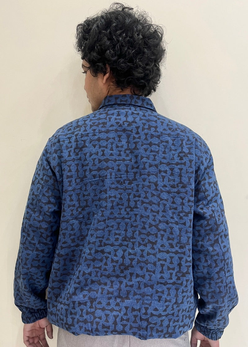 Kala Cotton Natural Indigo Jacket