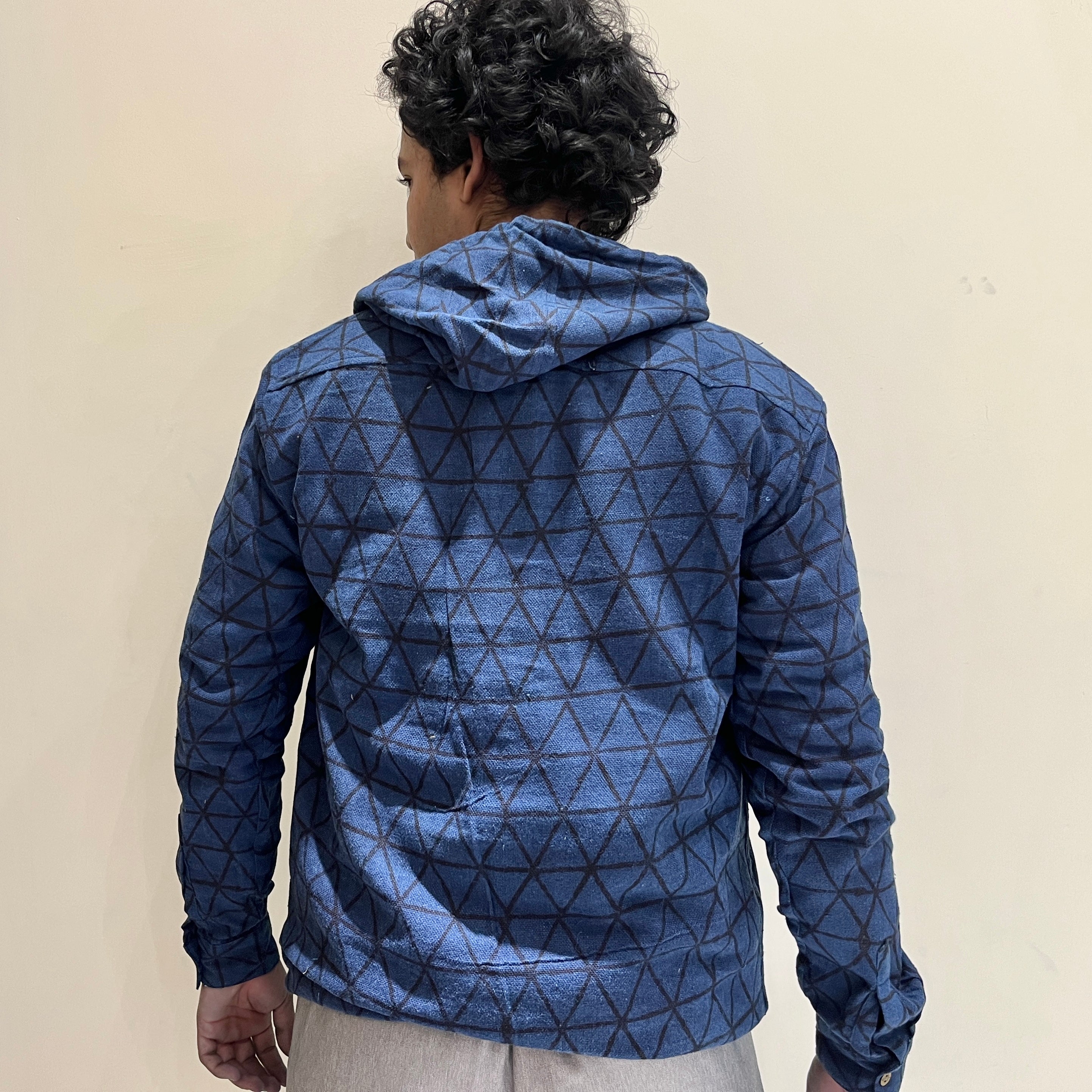 Kala Cotton Natural Indigo Hoodie