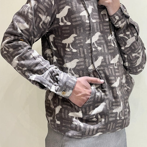 Kala Cotton Natural Grey Hoodie