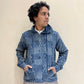Kala Cotton Natural Indigo Hoodie
