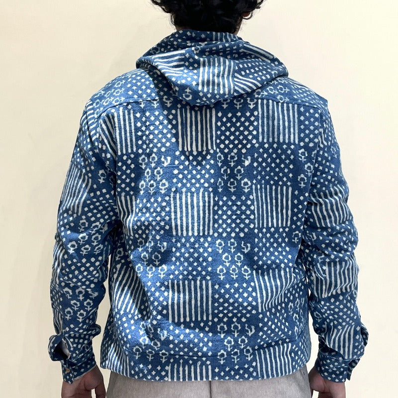 Kala Cotton Natural Indigo Hoodie