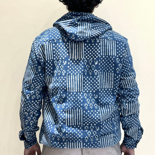Kala Cotton Natural Indigo Hoodie
