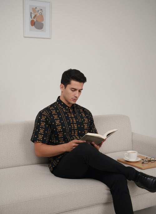Cotton Printed Half Sleeve Shirt