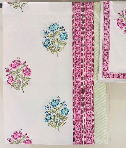 Blooming Booti Bedsheet Set