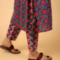 Cotton Printed Kurta Pant Set With Dupatta