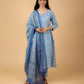 Cotton Printed Kurta Pant Set With Dupatta