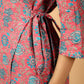 Cotton Printed Wrap Kurta