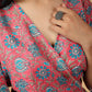 Cotton Printed Wrap Kurta