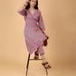 Cotton Printed Wrap Kurta
