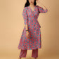 Cotton Printed Wrap Kurta