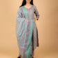 Cotton Printed Kurta Pant Set With Dupatta