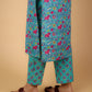 Cotton Printed Kurta Pant Set With Dupatta