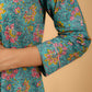 Cotton Printed Kurta Pant Set With Dupatta