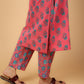 Cotton Printed Kurta Pant Set With Dupatta