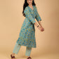 Cotton Printed Wrap Kurta