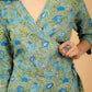 Cotton Printed Wrap Kurta