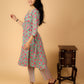 Cotton Printed Wrap Kurta