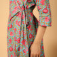 Cotton Printed Wrap Kurta
