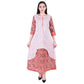 Red & White Kurta